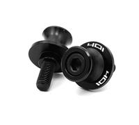 Bobines de Bras Oscillant de Support Diabolos Moto pour Husqvarna Svartpilen 401 Vis De Béquille Coulissante pour Bras Oscillant M10(Le Noir)