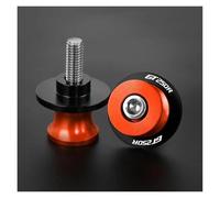 Bobines de Bras Oscillant de Support Diabolos Moto pour HYOSUNG GT 250R GT250R 2011-2017 Support De Bobines De Patins M6 pour Moto(Orange)