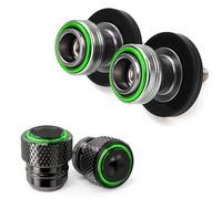 Bobines De Bras Oscillant M8 pour Moto pour Trident 660 Street Triple R RX RS 765 Tiger 800 XC, Vis Support Curseur, Bouchons Valve Pneu