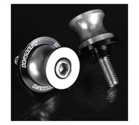 Bobines de Bras Oscillant Pour DORSODURO 2007-2023 2024 2025 6 Mm, Accessoires De Bras Oscillant, Vis De Support De Bras Oscillant CNC(6MM Silver LOGO)