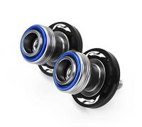 Bobines de Curseur de Bras oscillant pour YZF R1 R3 R6 R7 R9 R25 R1/M/S YZFR1 YZFR6 YZFR7 YZFR9 Moto CNC Bras Oscillant Bobines Curseurs Support Vis(Blue-R1)