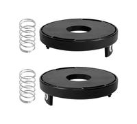 Bobines de débroussailleuse sans Fil 3405096 GE-CT 36/30 LI E Solo avec Couvercle pour AGILLO 36/255 BL, AGILLO 18/200, 2 mm de diamètre et 8 m de Long - 2 Capuchons