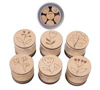 Bobines de fil à broder - Outil de gestion des cordons | 6 supports de fil dentaire, organiseur de fils portable avec verrouillage sécurisé pour les amateurs d'artisanat débutants, le cordon de