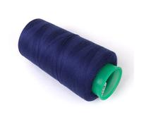 Bobines De Fil À Coudre Tout Usage En Polyester, 3000 Yards Chacun, 2 Paquets De Fil Conique Bleu Jaune