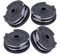 Bobines de fil Compatible avec Greenworks 40 V Débroussailleuse G40LT/ G40LTK2/G40LTK2X/2101507/2101507UA/2101507UC,Double Bobine 29187 (4 pièces)