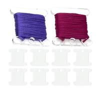 Bobines De Fil De Broderie,Organisateur De Rangement Acrylique 10Pcs | Instrument De Rangement De Fil De Broderie |, Crochet, Fil, Artisanat, Travaux D'aiguille Et