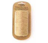 Graine créative – Bobines de fil de jute 100 m Ø 2 mm Naturel Ecru Beige G