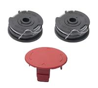 Bobines de fil pour coupe-bordure Bosch ART 36-36 LI, ART24/24+, ART 27/27+, ART 30/30+, bobine de rechange F016800351 (2 bobines de fil 、 1 couvercle de bobine)