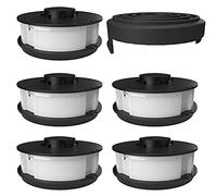 Bobines de rechange compatibles avec Einhell coupe-bordure électrique GC-ET 4530 - Bobine de fil, couvercle de bobine, capuchon, fil de coupe pour coupe-bordure, débroussailleuse, taille-haies à