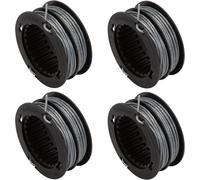 Bobines Doubles Coupe-Herbe Pour Greenworks 40v 80v Gst1246 Gd40bc Gd40bck2x Gd40bcb, 2930507 Sb00l00 Bobine De Fil De Rechange Pour Coupe-Herbe 4,8 M De Longueur ø 2 Mm (4 Bobines)