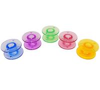 Bobines en plastique colorées pour machine à coudre Husqvarna Emerald et Huskystar