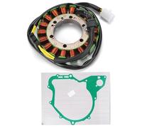 Bobines Magnéto Stator Pour XV400 XV500 XV535 Pour Virago 400 500 535 1987-1997 Bobine De Stator + Régulateur Redresseur Avec Joint OEM: 2GV-81410-20 Stator D'allumage(C)