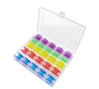 Bobines Pour Machine À Broder 25 Pièces Accessoires Universels Multicolores