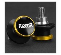 Bobines Pour Stand Moto Diabolos Pour R1200 R R1200R 2006-2015 Pivots De Béquille Arrière De 8 Mm Pour Bras Oscillant(Or)