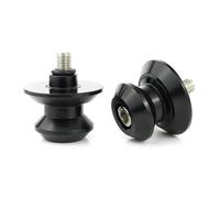 Bobines Support À Bras Oscillant Compatible avec Suzuki pour GSX250R GSX400 GSX1000S pour Katana pour GSX650F GSX750F GSX1300 Cadre Anti-Crash(Type 1 Black)