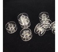 Bobines Transparentes En Plastique Pour Machine À Coudre Universelle, 10 Pièces