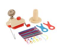 Bobineur À La Main, Enrouleur De Fil Multifonctionnel Portable, Avec Poignée Métallique - Faible Bruit, Léger Et Durable, Pour La Maison Et Les Loisirs Créatifs