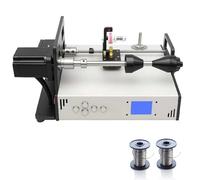Bobineuse, bobineuse industrielle pour amplificateur de tube de câble, enrouleuse automatique industrielle avec écran LCD, pour fils métalliques, fils de pêche et fils de soie