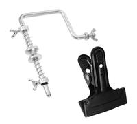 Bobineuse de Pêche en Acier Inoxydable Réglable pour Moulinets | Légère et Portable, Tension Ajustable, Ressort et Écrou à Ailettes, pour Ligne et Bobine