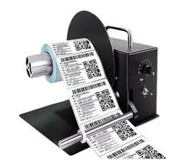 Bobineuse Enrouleuse automatique d'étiquettes 100 mm for papier code-barres autocollant, machine d'enroulement bidirectionnelle, de recyclage