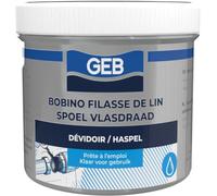 Filasse de lin peigné GEB complément de pâte à joint pour raccords filetés métal 80g