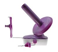Bobinoir Électrique, Changement de Vitesse en Continu, Grand Enrouleur Automatique en Forme de Boule for Le Tissage, Double Ressort À Forte Tension(Purple)