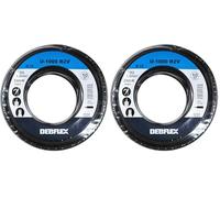 Bobinot de câble - Bobine de Fils électrique - Câble électrique - Couronne de câble - 511323 Bobinot Cable Rigide 10 mètres - U1000 R2V 3G1,5mm ² - Noir (Lot de 2)