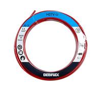 Bobinot de câble - Bobine de fils électrique - Câble électrique - Couronne de câble - Bobinot Câble Rigide 10 mètres HO7V-U 2,5 mm ² - Rouge - 111324 Debflex
