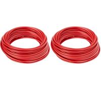 Bobinot de câble - Bobine de fils électrique - Câble électrique - Couronne de câble - Bobinot Câble Souple 10 mètres H07VK 1.5 mm ² - Rouge - 204324 Debflex (Lot de 2)