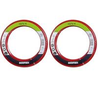 Bobinot de câble - Bobine de Fils électrique - Câble électrique - Couronne de câble - DEBFLEX - Bobinot Câble souple 10 m H07VK 2,5 mm ² - Rouge 205324 (Lot de 2)