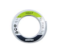 Bobinot de câble - Debflex 141311 Souple 5 Mètres 2x 1 mm² (Type HO5VV-F) -Blanc