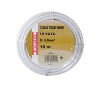 BOBINOT TV 17 VATC 10M BLANC - DEBFLEX - 225321