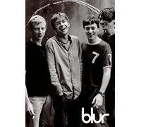 Boblet Posters BLUR #8 - 90's indi band - Damon Albarn - groupe de musique - légendes de la musique - Poster A4 - Impression - Image