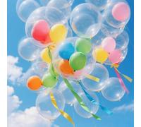 Bobo Lot de 15 ballons gonflables à l'hélium de 61 cm, transparents, pour décoration lumineuse LED, cadeaux pour Noël, mariage, anniversaire, fête