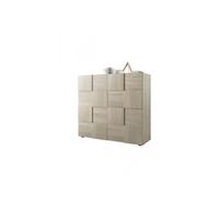 BOBOCHIC Meuble 2 portes en bois Corzano Chene samoa Chêne Ethnique Panneaux de particules chene samoa