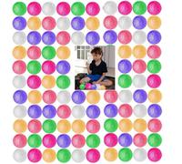 Boboeitody 10 Pièces Bouncy Balls Glitter Bounce Balls, Balles Rebondissantes Enfant, 45mm 6 Couleurs Bouncy Balls Balle Rebondissante pour Enfants,Cadeaux pour Les fêtes,Remplissage de Sac Cadeau