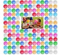 Boboeitody 6 Pièces Bouncy Balls Glitter Bounce Balls, Balles Rebondissantes Enfant,32mm 8 Couleurs Bouncy Balls Balle Rebondissante pour Enfants,Cadeaux pour Les fêtes,Remplissage de Sac Cadeau