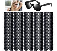 Boboeitody Lot de 50 Soleil de Fête lunettes de soleil Noir Lunettes de soleil Party Favors Goody Bag Fillers Bulk protection UV400 pour fête d'anniversaire Beach Pool Party (5, noir)