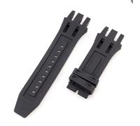 BoboHome Bracelet 26mm Silicone Flexible Antitranspirant Libération Rapide, Support Caoutchouc - Eco pour Invi-cta Pro Diver-Noir 26mm