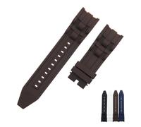 BoboHome Bracelet Homme Durable Antitranspirant Silicone avec Passant & Libération Rapide - Remplacement pour Invi-cta-Brun 26x24mm