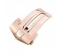 BoBoHome Fermoir Montre Acier Inoxydable 316L Résistant Rayures Boucle Connexion Acier Brossé pour TAAG HEUEUR CARERA AQURACER-Or Rose 20mm