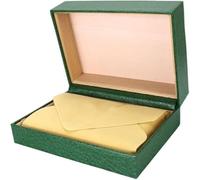 BoBoHome Rol de Montre Portable Woodiness avec Oreiller de Feutre à Rayures Montre Compacte Enroulement on-The-Go pour Rolex