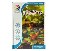 SmartGames - Écureuils ! | Jeux Éducatifs 6 Ans | Jeux De Société Enfants 6 Ans | Jeux Enfants 6 Ans 1 Joueur | Puzzle Enfants 60 Défis