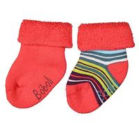 Bóboli Lot de 2 paires de chaussettes pour bébé Orange Taille 16/18