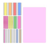 BOBOPACK 15 Pièces Bandes de Lecture Guidée Dyslexie Outils, Spécialement Conçu pour les Personnes Souffrant de Troubles de la Lecture,Surbrillance Bandes de Lecture Dyslexie Colorées