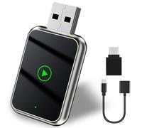 BOBOPACK Adaptateur Carplay Sans Fil, 2-en-1 pour CarPlay, pour iPhone iOS 10+