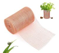 BOBOPACK Filet Anti Limaces et Escargots, 12.7cm x 6m Ruban Cuivre Anti Limace, Ruban de Cuivre Contre Les Escargots, Barriere Anti Limace pour Jardin Protection