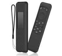 BOBOPACK Protection Telecommande Samsung, pour Samsung BN59-01432A/BN59-01432J Boîtier de Télécommande TM2360E Boîtier en Silicone, Anti-Vibration et Anti-Rayures (Noir)