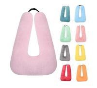 BOBORE Oreiller de voiture de voyage, oreiller de voiture de voyage pour enfants, oreiller de voiture pour dormir, coussin de soutien de la tête et du corps, oreiller en forme de U pour les voyages,