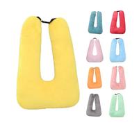 BOBORE Oreiller de voiture de voyage, oreiller de voiture de voyage pour enfants, oreiller de voiture pour dormir, coussin de soutien de la tête et du corps, oreiller en forme de U pour les voyages,